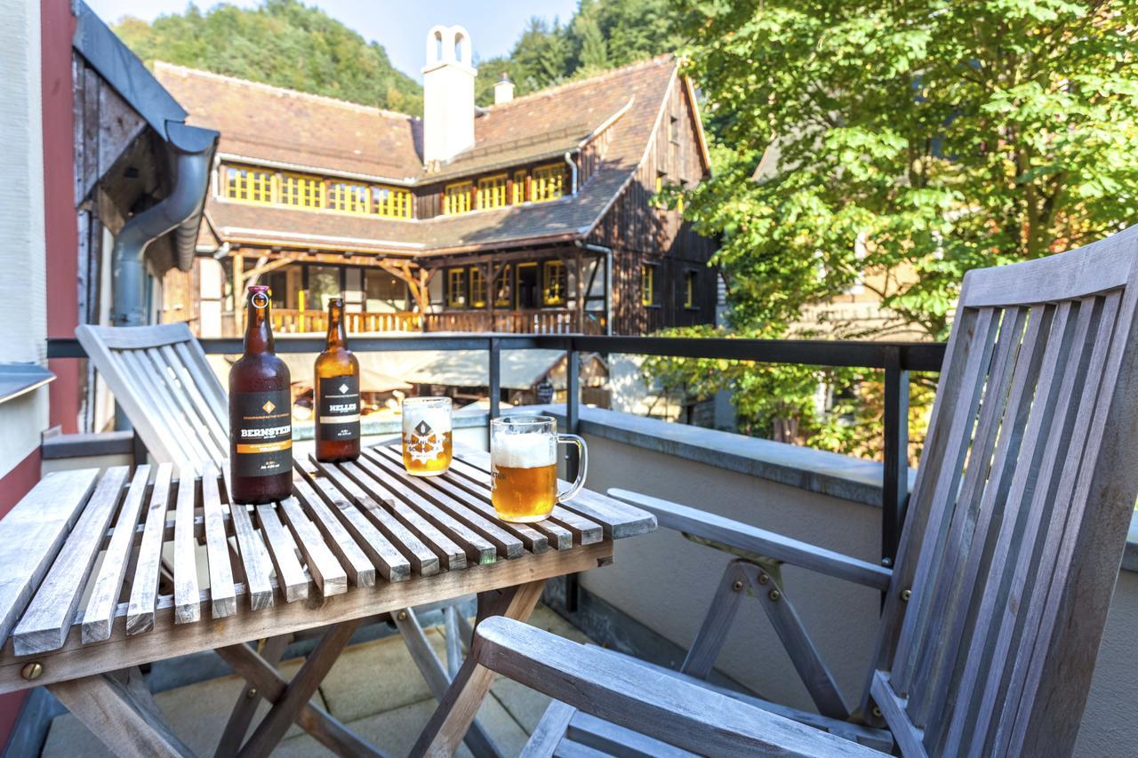 Bio-Hotel Zur Muehle Bad Schandau Exterior photo